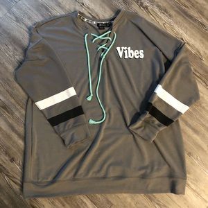 Vibes long sleeve sweater 3X